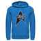 Men's Star Trek To Boldly Go Starfleet Pull Over Hoodie