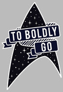 Women's Star Trek To Boldly Go Starfleet T-Shirt