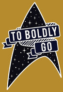 Junior's Star Trek To Boldly Go Starfleet Festival Muscle Tee