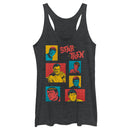 Women's Star Trek: The Original Series Retro Character Squares Racerback Tank Top