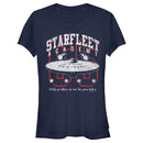 Junior's Star Trek: The Original Series Starfleet Academy Enterprise Boldly Go T-Shirt