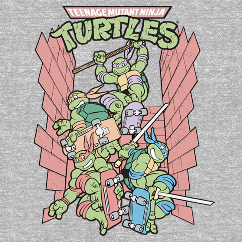 Men's Teenage Mutant Ninja Turtles Brick Jump T-Shirt