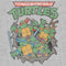 Men's Teenage Mutant Ninja Turtles Retro Turtles in Action T-Shirt