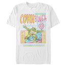 Men's Teenage Mutant Ninja Turtles Distressed Wave Zone Michelangelo T-Shirt