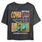 Junior's Teenage Mutant Ninja Turtles Distressed Retro Cowabunga Michelangelo T-Shirt