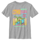 Boy's Teenage Mutant Ninja Turtles Distressed Wave Zone Michelangelo T-Shirt