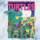 Men's Teenage Mutant Ninja Turtles Retro Movie Poster T-Shirt