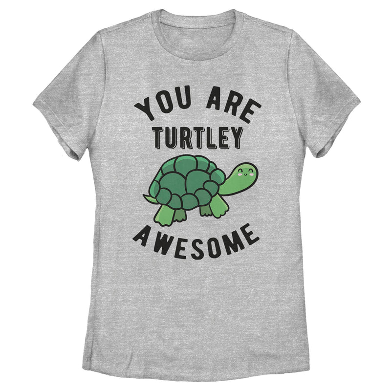 Women's Lost Gods You are Turtley Awesome T-Shirt