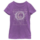 Girl's Lost Gods Live By the Sun Dream By Moon T-Shirt