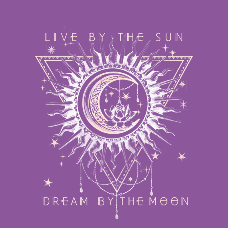 Girl's Lost Gods Live By the Sun Dream By Moon T-Shirt