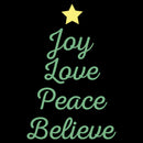 Junior's Lost Gods Joy Love Peace T-Shirt