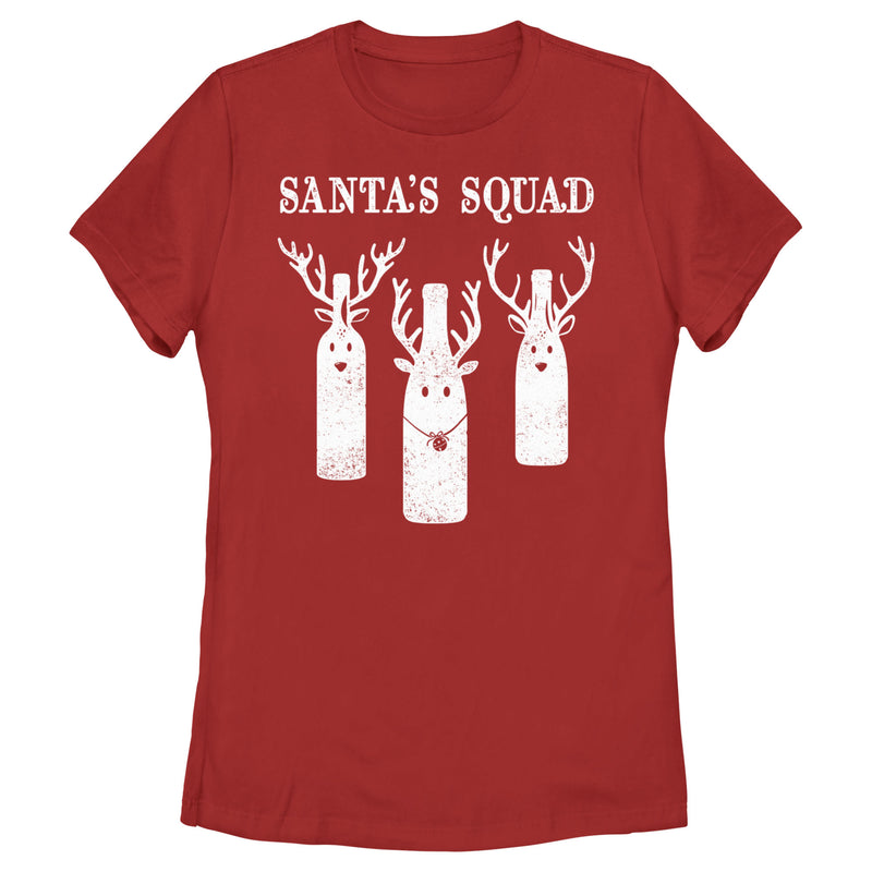 Women's Lost Gods Distressed Santa’s Squad T-Shirt