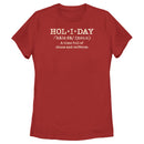 Women's Lost Gods Holiday Definition T-Shirt