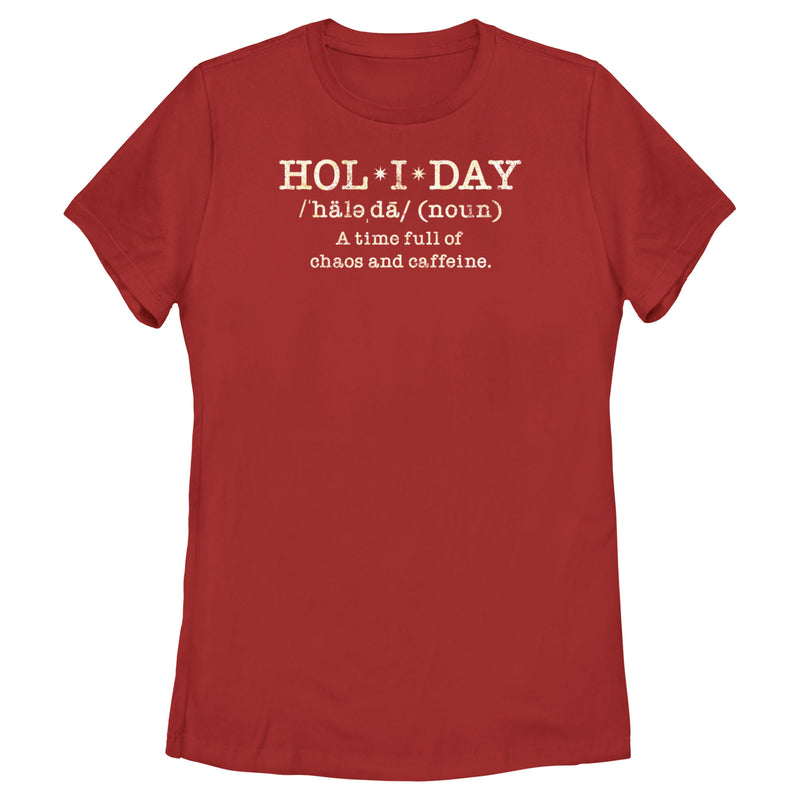 Women's Lost Gods Holiday Definition T-Shirt