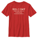 Boy's Lost Gods Holiday Definition T-Shirt