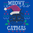 Boy's Lost Gods Meowy Catmas Knit T-Shirt