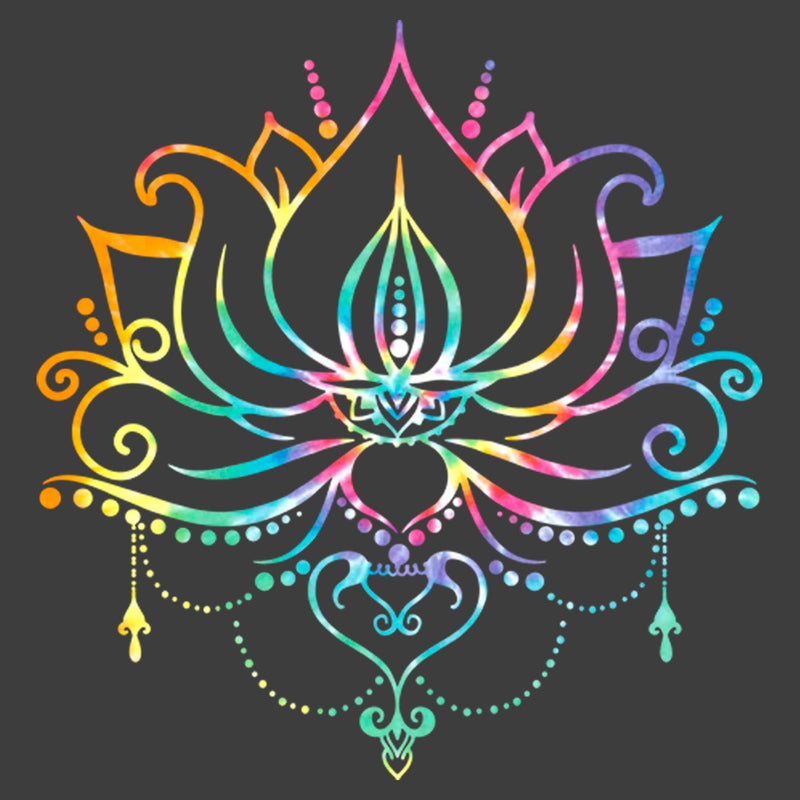 Women's Lost Gods Rainbow Lotus Flower T-Shirt