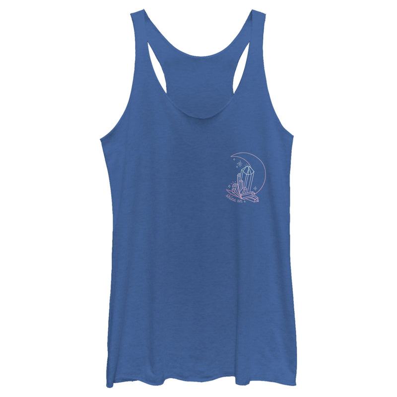 Women's Lost Gods Shine On Crystal Racerback Tank Top