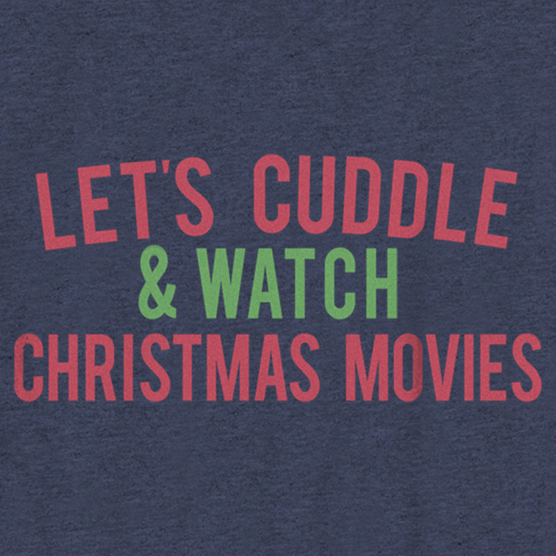 Boy's Lost Gods Cuddles & Christmas Movies T-Shirt