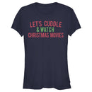 Junior's Lost Gods Cuddles & Christmas Movies T-Shirt