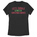 Women's Lost Gods Cuddles & Christmas Movies T-Shirt