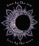 Junior's Lost Gods Live by the Sun Love by the Moon Racerback Tank Top