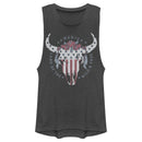 Junior's Lost Gods Fourth of July Wild & Free Skull Festival Muscle Tee