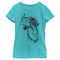 Girl's Lost Gods Floral Horse Love At First Ride T-Shirt
