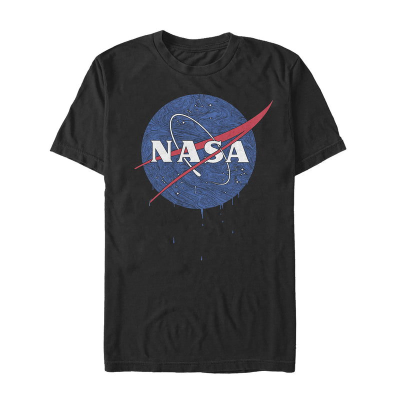 Men's NASA Galactic Swirl Logo T-Shirt