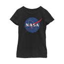 Girl's NASA Galactic Swirl Logo T-Shirt