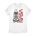 Women's NASA Sleek Rocket Launch T-Shirt