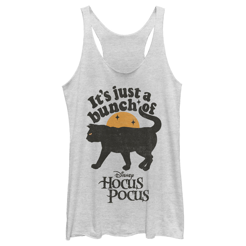 Women's Hocus Pocus Binx Cat Racerback Tank Top