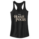 Junior's Hocus Pocus Classic Logo Racerback Tank Top