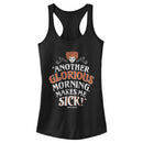 Junior's Hocus Pocus Winifred Glorious Morning Racerback Tank Top