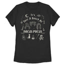 Women's Hocus Pocus Spooky Icons T-Shirt