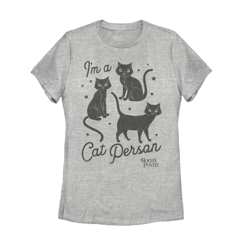 Women's Hocus Pocus I'm a Cat Person T-Shirt
