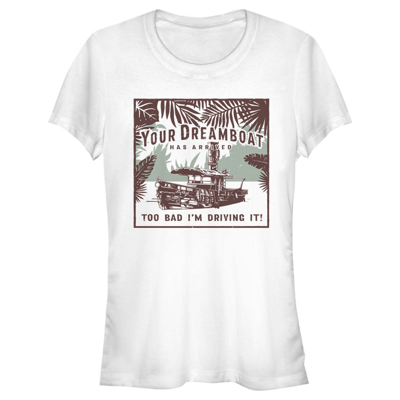 Junior's Jungle Cruise Your Dreamboat Has Arrived T-Shirt