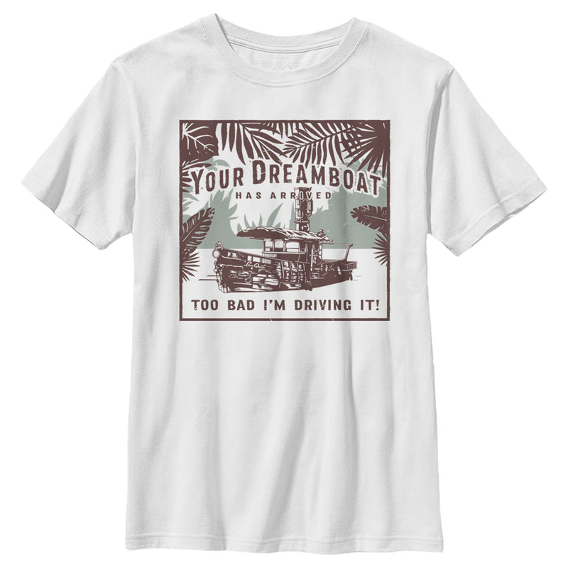 Boy's Jungle Cruise Your Dreamboat Has Arrived T-Shirt