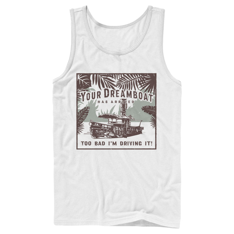 Men's Jungle Cruise Your Dreamboat Has Arrived Tank Top