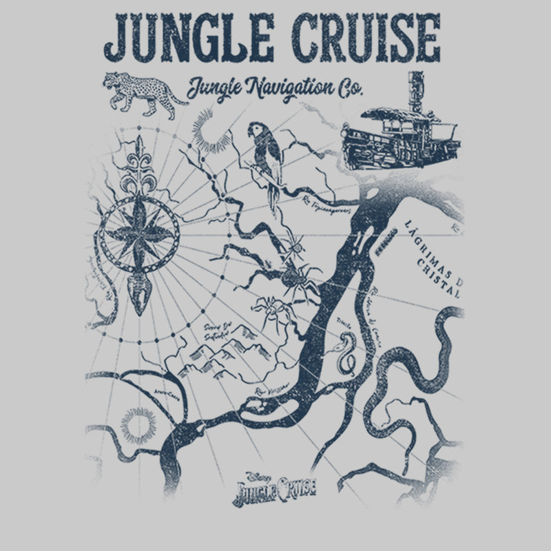 Men's Jungle Cruise Map of the Jungle Sweatshirt