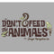 Boy's Jungle Cruise Don't Feed The Animals Logo T-Shirt