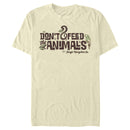 Men's Jungle Cruise Don't Feed The Animals Logo T-Shirt