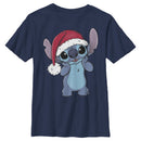 Boy's Lilo & Stitch Santa Surprise T-Shirt