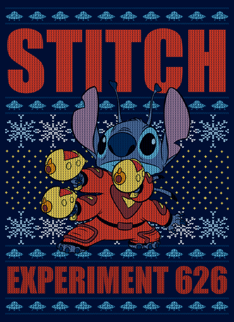 Boy's Lilo & Stitch Experiment 626 Ugly Sweater T-Shirt