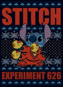 Girl's Lilo & Stitch Experiment 626 Ugly Sweater T-Shirt