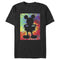 Men's Mickey & Friends Mickey Mouse Retro Tie-Dye Silhouette T-Shirt