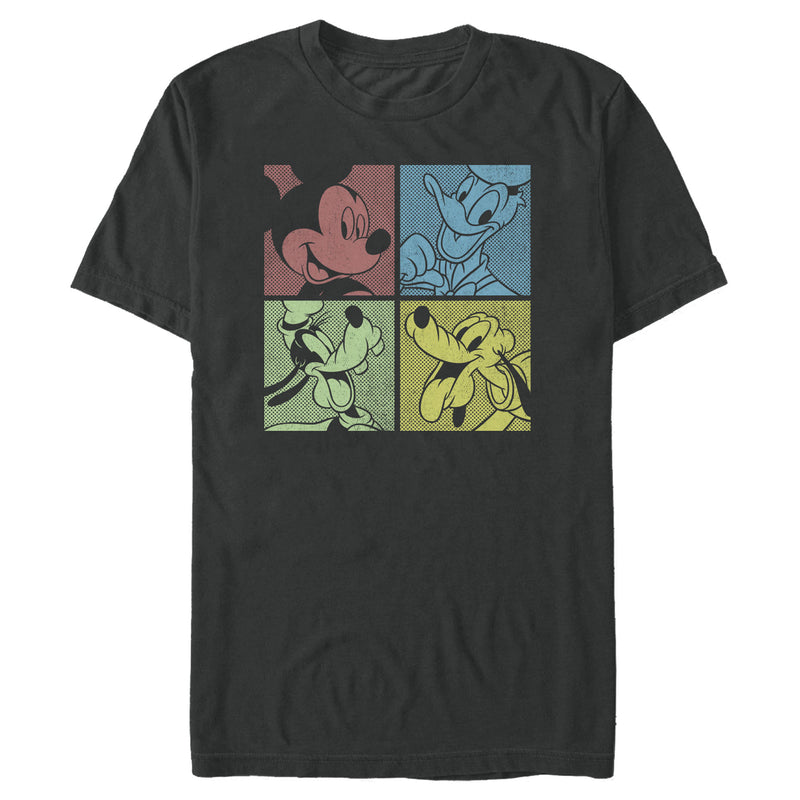 Men's Mickey & Friends Mickey Mouse Best Friend Square T-Shirt