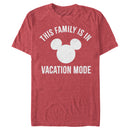 Men's Mickey & Friends Mickey Mouse Family in Vacation Mode T-Shirt