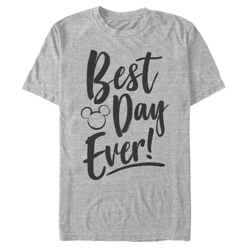 Men's Mickey & Friends Mickey Mouse Best Day Ever T-Shirt