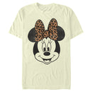 Men's Mickey & Friends Minnie Mouse Cheetah Print Bow T-Shirt
